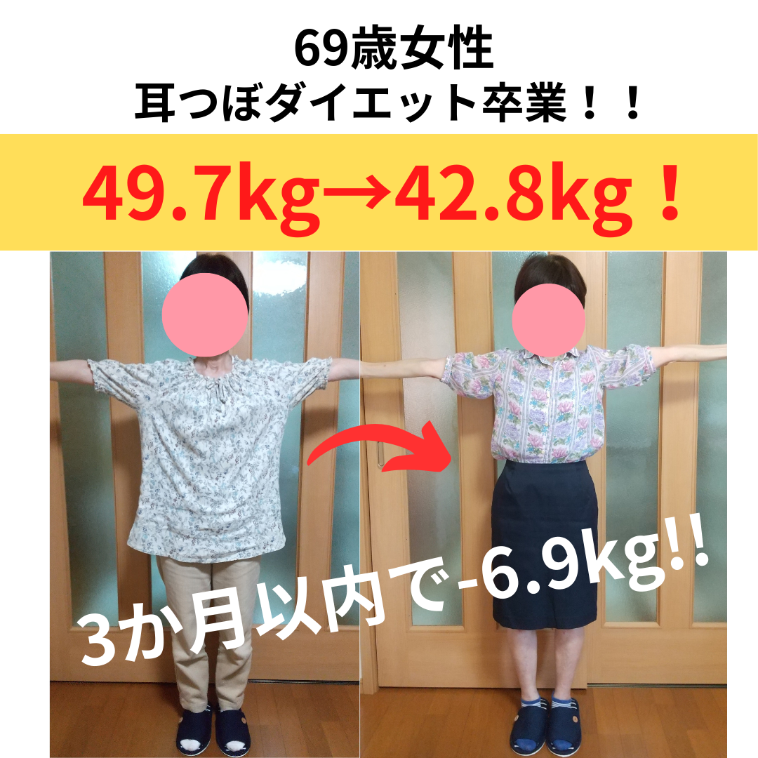 69歳 米子 ダイエット ビフォーアフター