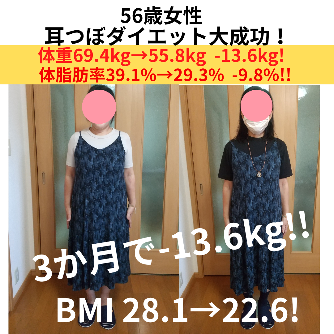 56歳 米子 ダイエット ビフォーアフター