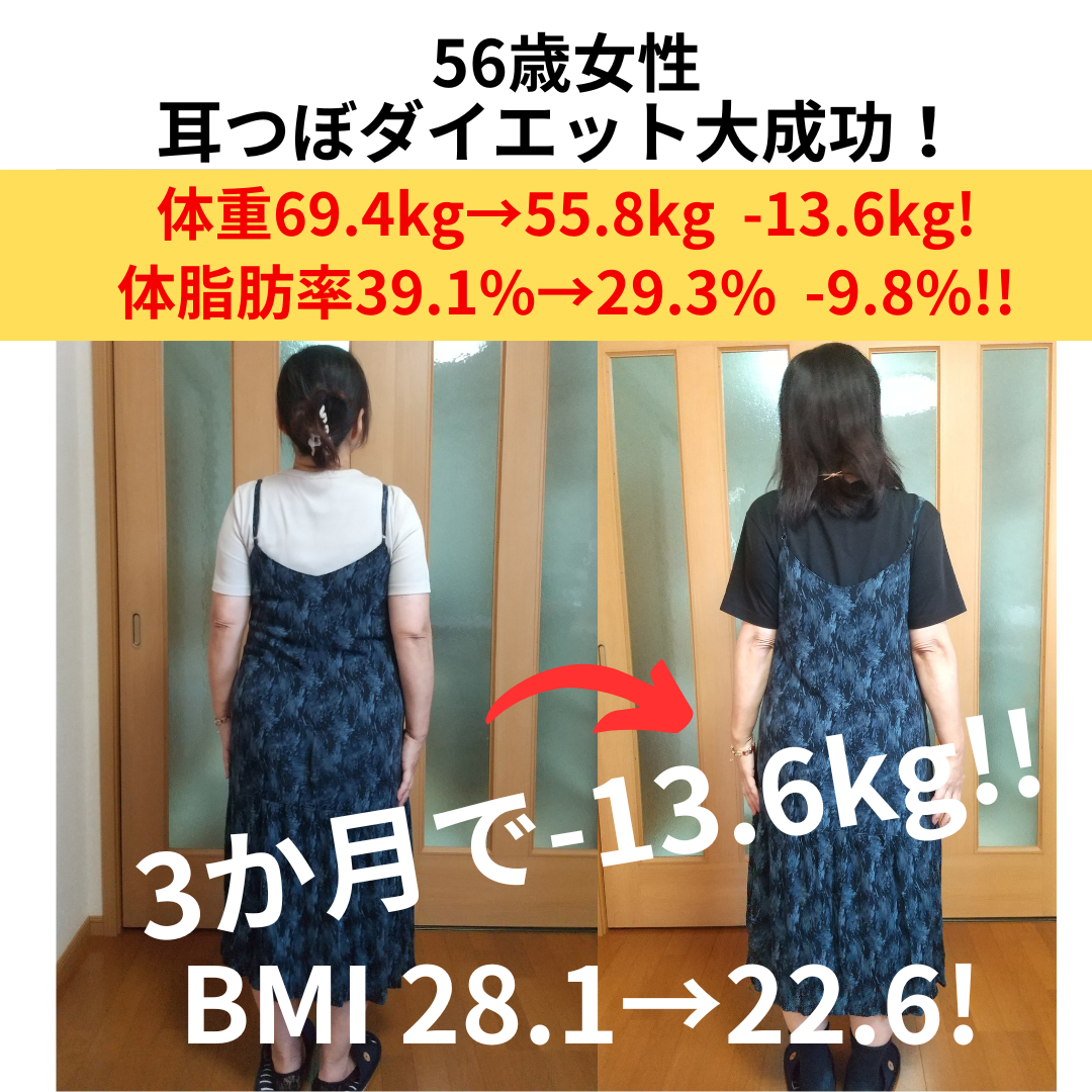 56歳 米子 ダイエット ビフォーアフター